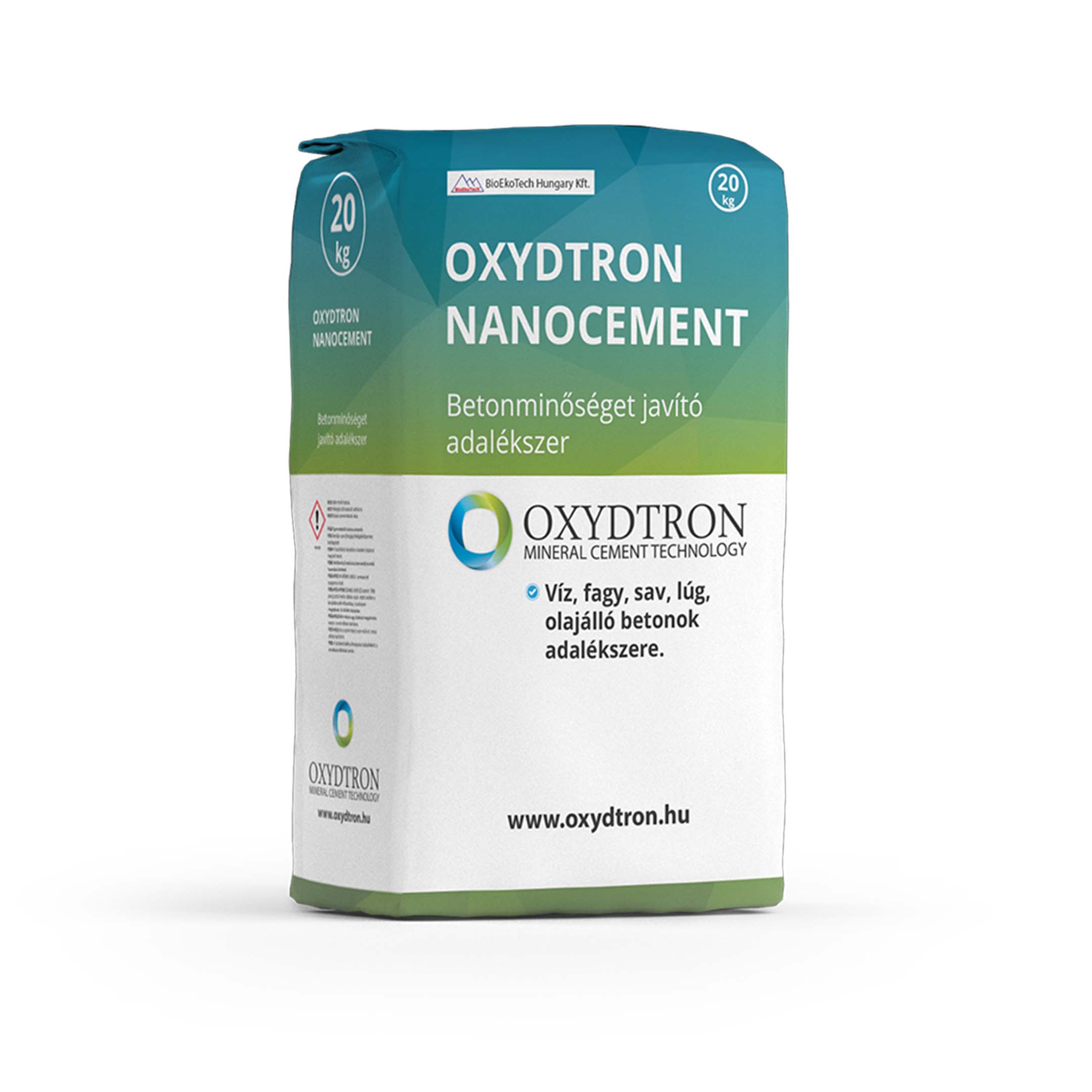 Oxydtron Nanocement Гидроизоляционная добавка для бетона.